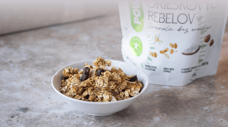 Darček orieškových rebelov, Nut Free Granola