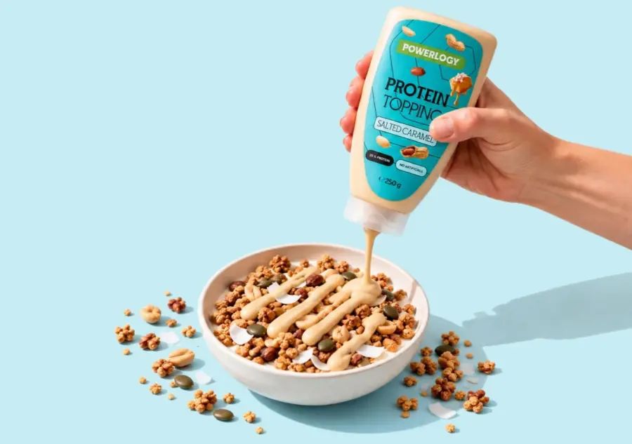 Powerlogy Protein Topping Salted Caramel 250 g