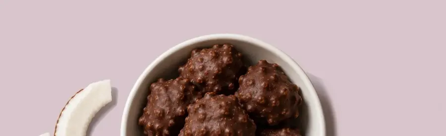 Powerlogy Dark Chocolate Quinoa Bites 100 g