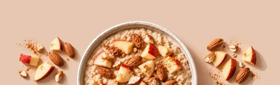 Powerlogy Organic Cinnamon Oatmeal 350 g