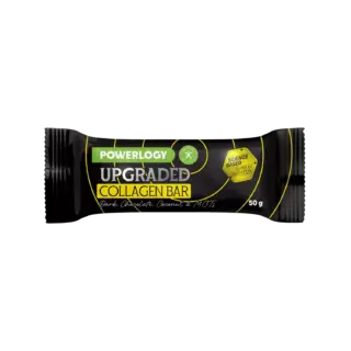 Powerlogy Upgraded Collagen Bar Dark Chocolate 24 x 50 g